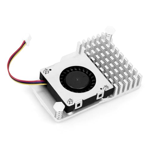 Verilux Cooler for Raspberry Pi 5, Combines a Temperature-Controlled Blower Cooling Fan and an Alumium Heatsink and Thermal Pad to Accelerate Heat Dissipation for Raspberry Pi 5 Verilux Cooler for Raspberry Pi 5, Combines a Temperature-Controlled Blower Cooling Fan and an Alumium Heatsink and Thermal Pad to Accelerate Heat Dissipation for Raspberry Pi 5